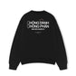 Áo Sweater Nỉ Hai Da  Không Danh Không Phận