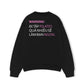 Áo Sweater Nỉ Hai Da Pilates Warning