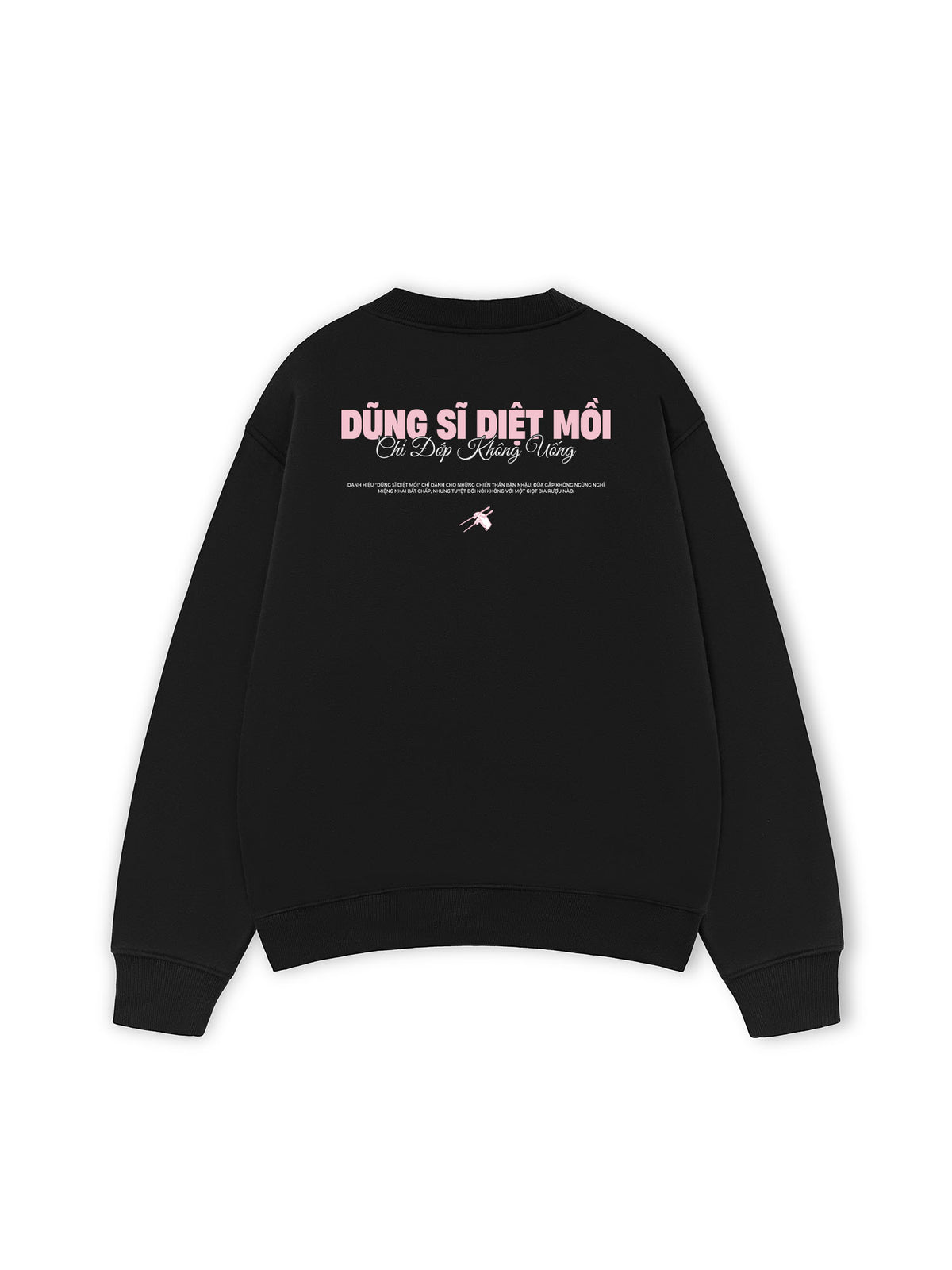 Áo Sweater Nỉ Hai Da  Dũng Sĩ Diệt Mồi
