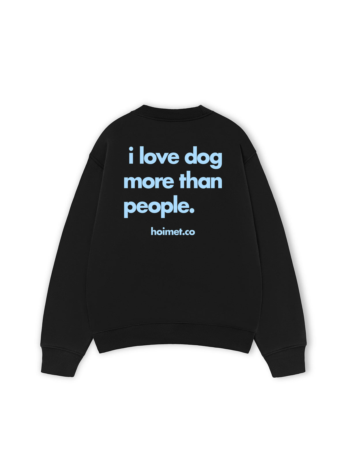 Áo Sweater Nỉ Hai Da I Love Dog