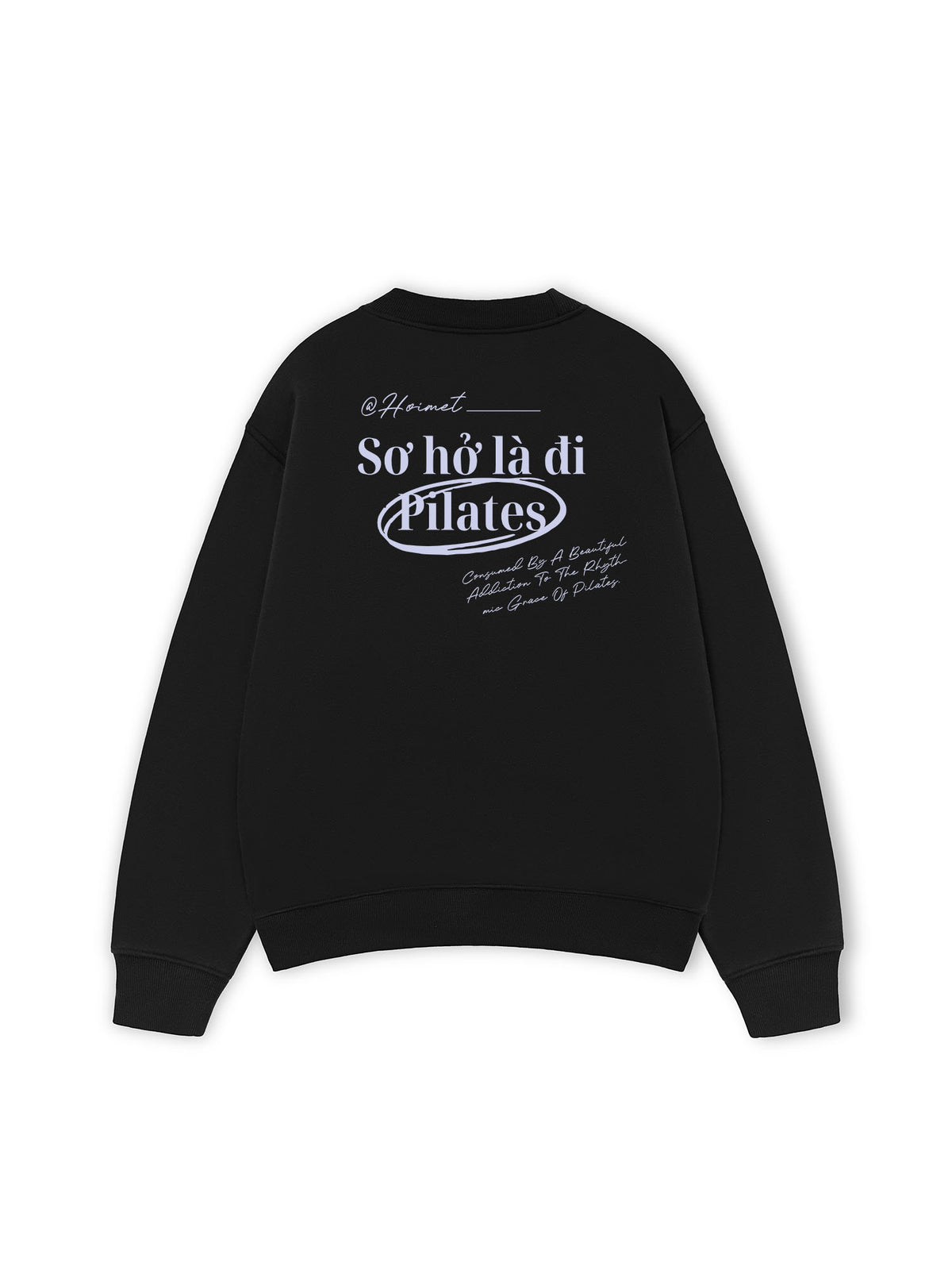 Áo Sweater Nỉ Hai Da Sở Hở La Đi Pilates