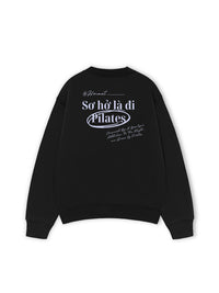 Áo Sweater Nỉ Hai Da Sở Hở La Đi Pilates