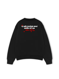 Áo Sweater Nỉ Hai Da Vị Môi Chàng