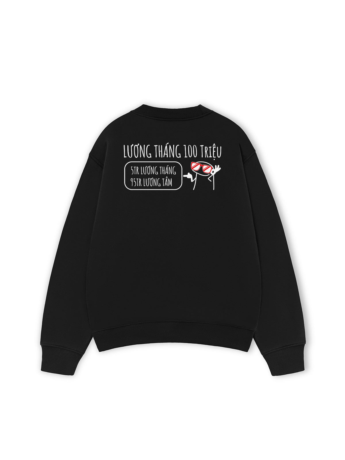 Áo Sweater Nỉ Hai Da Bán Mình Cho Tư Bản