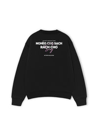 Áo Sweater Nỉ Hai Da Nghèo Cho Sạch