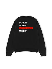 Áo Sweater Nỉ Hai Da Never Made Money