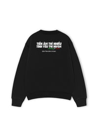 Áo Sweater Nỉ Hai Da Tiền Âm Và Tình Yêu