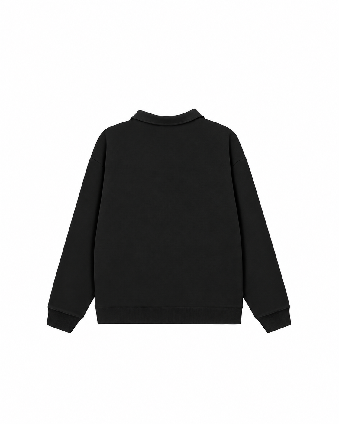 Áo Sweater Polo Nỉ Hai Da Hơi Mệt Basic