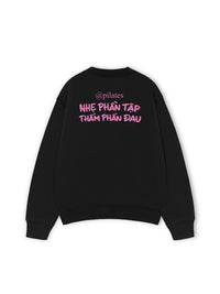 Áo Sweater Nỉ Hai Da Nhẹ Phần Tập