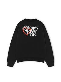 Áo Sweater Nỉ Hai Da Money Love Me