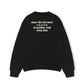 Áo Sweater Nỉ Hai Da Yêu Em Như