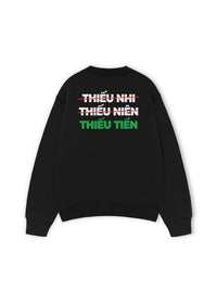 Áo Sweater Nỉ Hai Da Thiếu Tiền