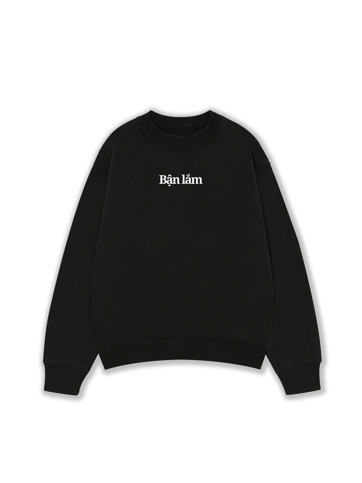 Áo Sweater Nỉ Hai Da Bận Lắm