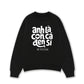 Áo Sweater Nỉ Hai Da Cá Đen Xì