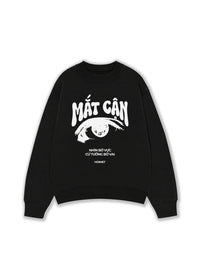 Áo Sweater Nỉ Hai Da Mắt Cận