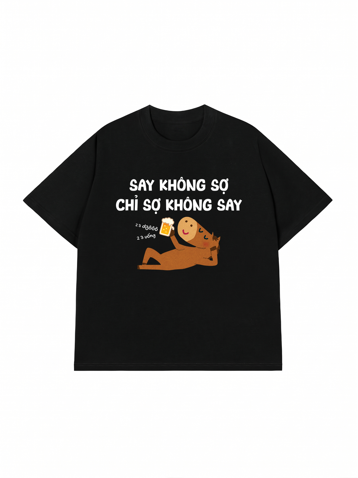 Áo Thun Relaxed Fit Say Không Sợ