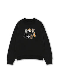 Áo Sweater Nỉ Hai Da No Dog No Life