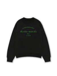 Áo Sweater Nỉ Hai Da Pilates And Matcha