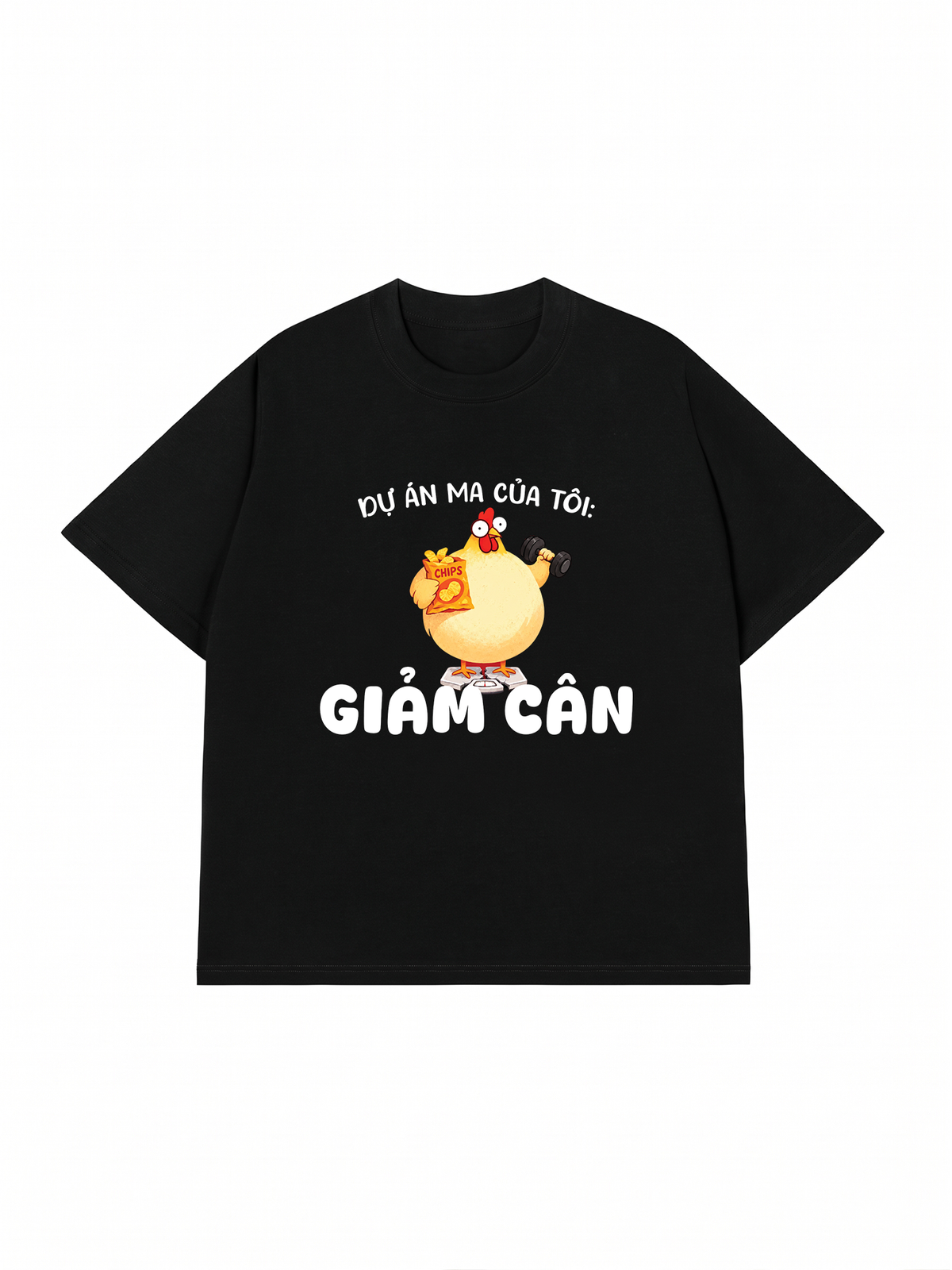Áo Thun Relaxed Fit Dự Án Ma Của Tôi Giảm Cân