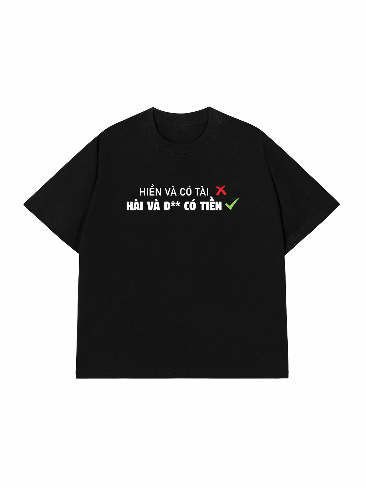 Áo Thun Relaxed Fit Hiền Và Có Tài