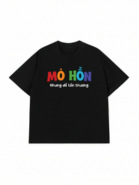 Áo Thun Relaxed Fit Mỏ Hỗn Nhưng Dễ Tổn Thương