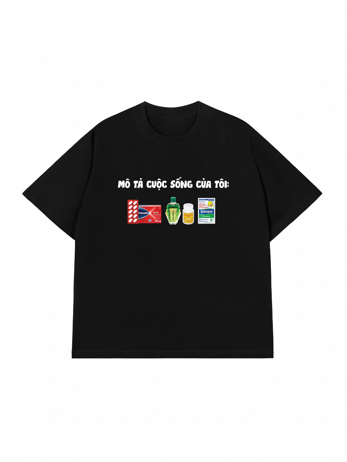 Áo Thun Relaxed Fit Mô Tả Cuộc Sống Của Tôi