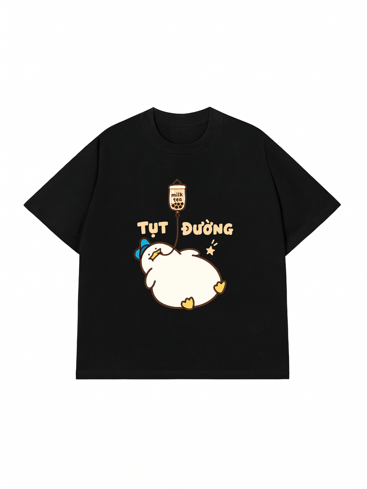 Áo Thun Relaxed Fit Tụt Đường