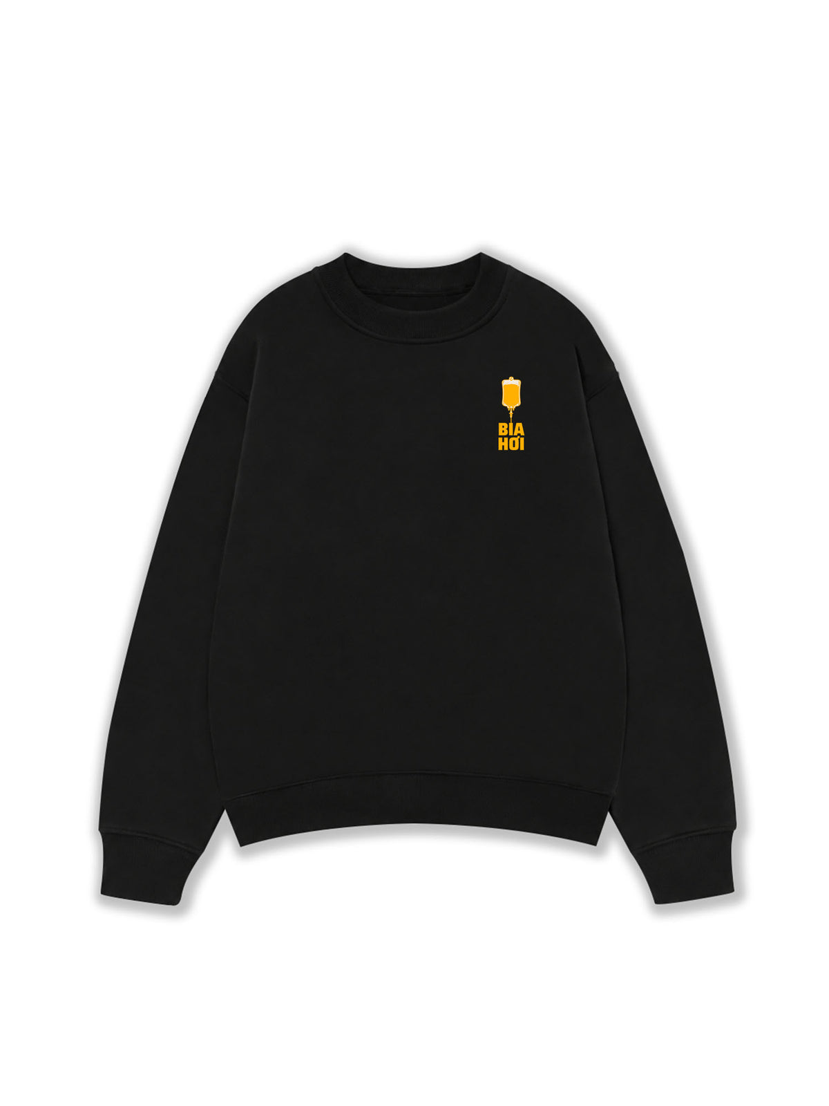 Áo Sweater Nỉ Hai Da Blood Type Is Bia Hơi