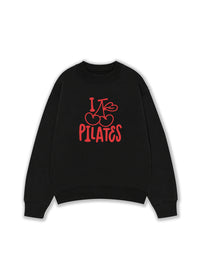 Áo Sweater Nỉ Hai Da Love Pilates