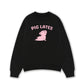 Áo Sweater Nỉ Hai Da Piglates