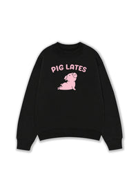 Áo Sweater Nỉ Hai Da Piglates