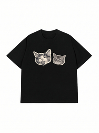 Áo Thun Relaxed Fit Meow