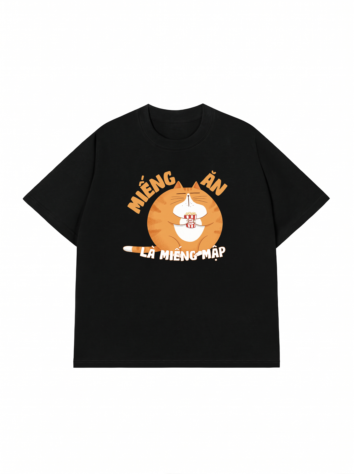 Áo Thun Relaxed Fit Miếng Ăn Là Miếng Mập