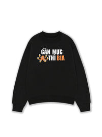 Áo Sweater Nỉ Hai Da Gần Mực Thì Bia