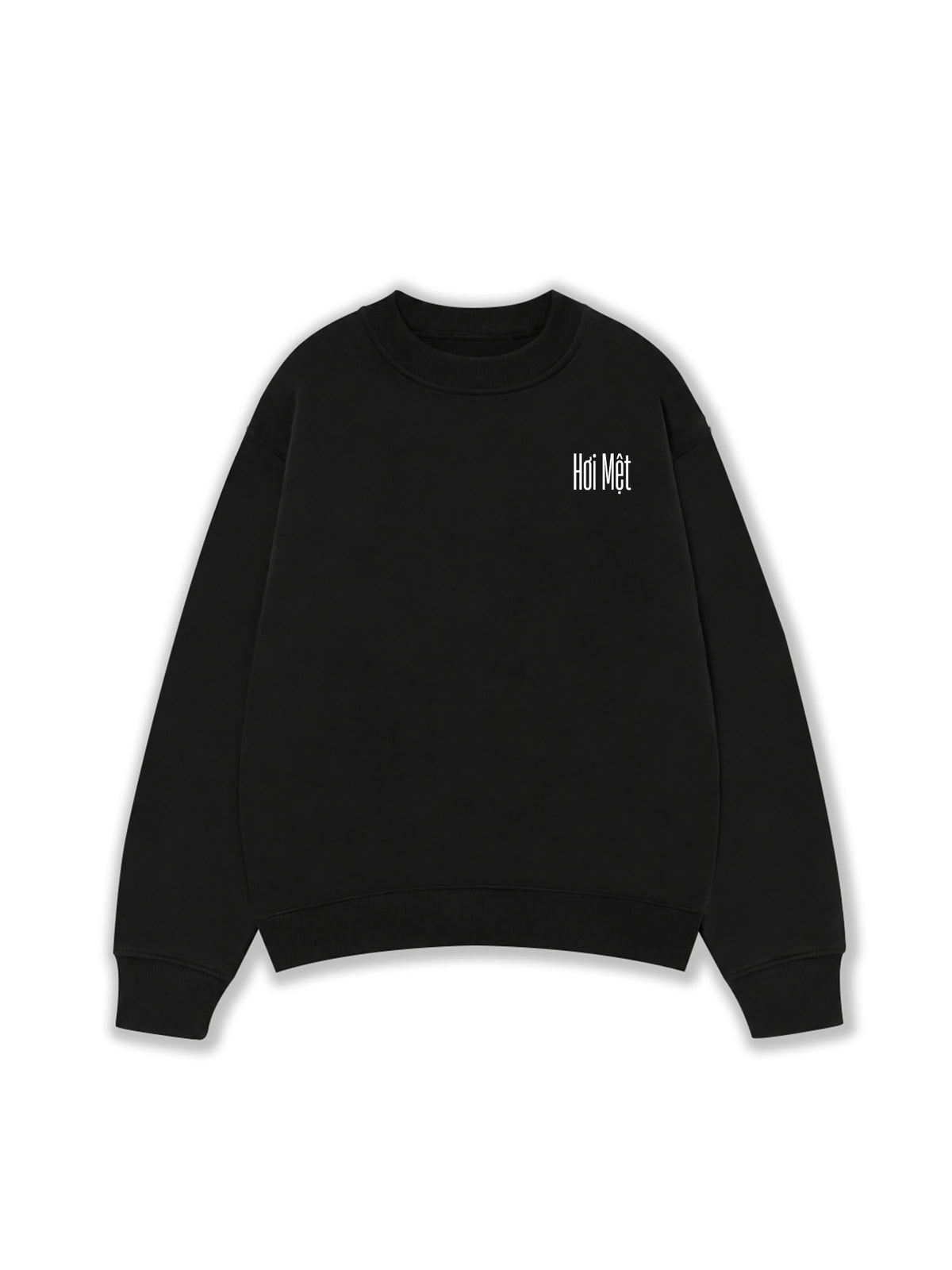 Áo Sweater Nỉ Hai Da Tôi Làm Việc Vất Vả