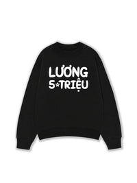 Áo Sweater Nỉ Hai Da Lương Năm Triệu