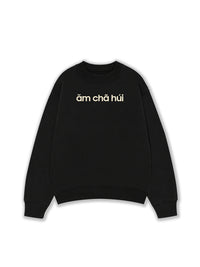 Áo Sweater Nỉ Hai Da Ăm Chả Húi