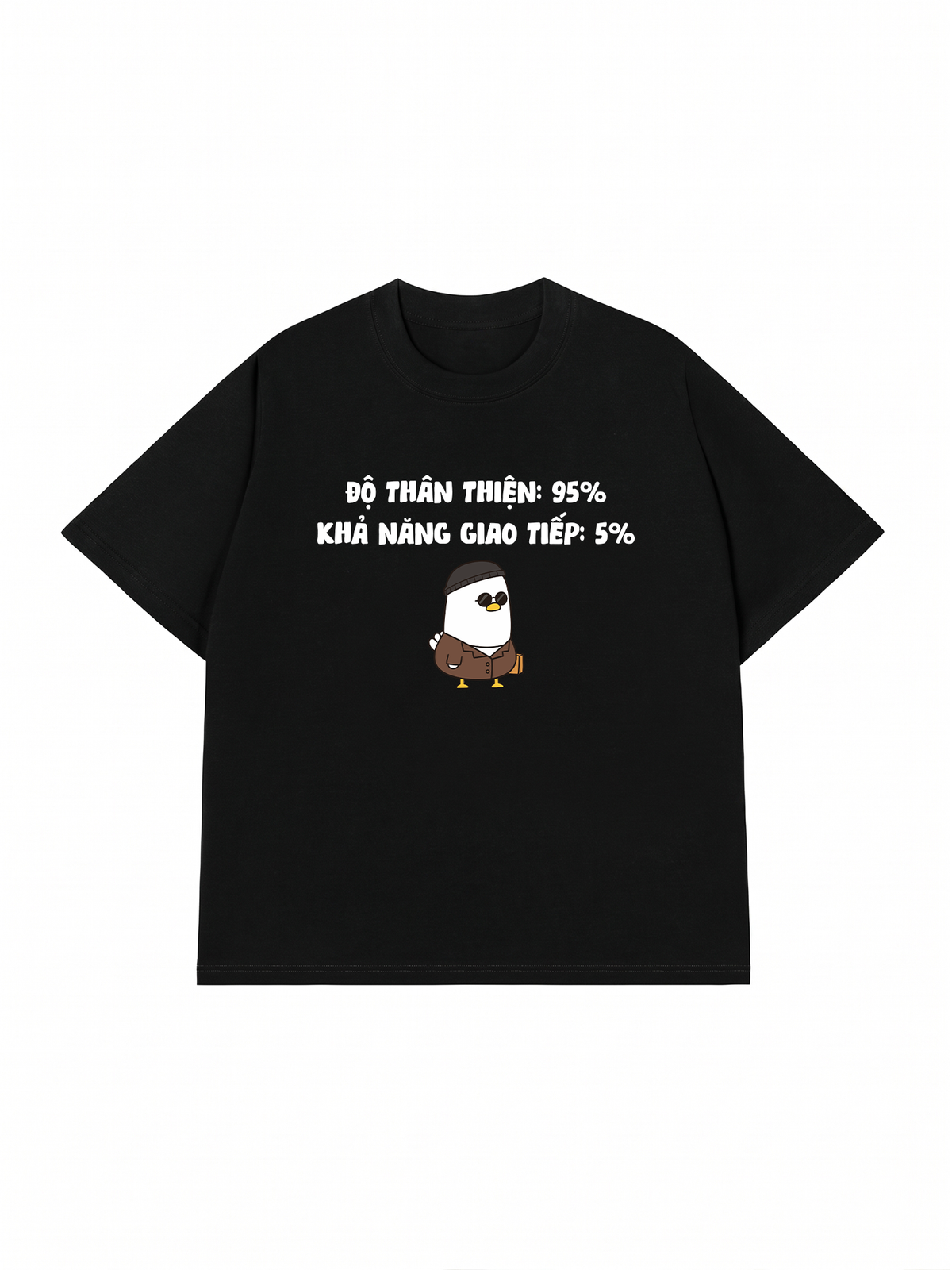 Áo Thun Relaxed Fit Độ Thân Thiện 95%