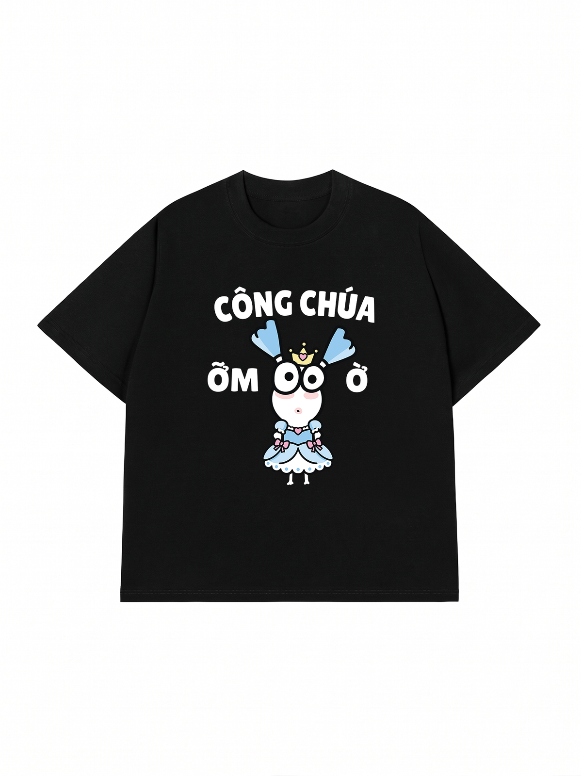 Áo Thun Relaxed Fit Công Chúa Ỡm Ờ