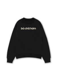 Áo Sweater Nỉ Hai Da Bà Chã Hơm
