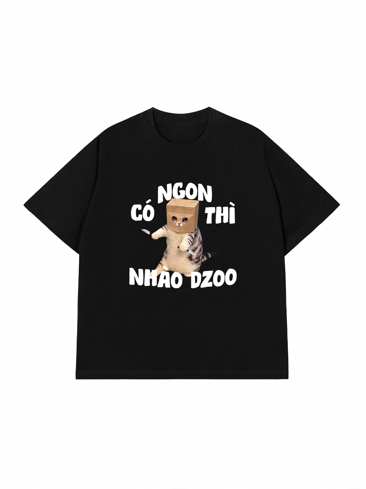 Áo Thun Relaxed Fit Có Ngon Thì Nhào Dzoo