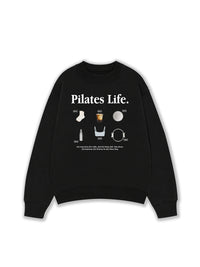 Áo Sweater Nỉ Hai Da  Pilates Life