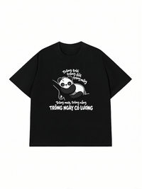 Áo Thun Relaxed Fit Trông Mưa Trông Nắng Trông Ngày Có Lương