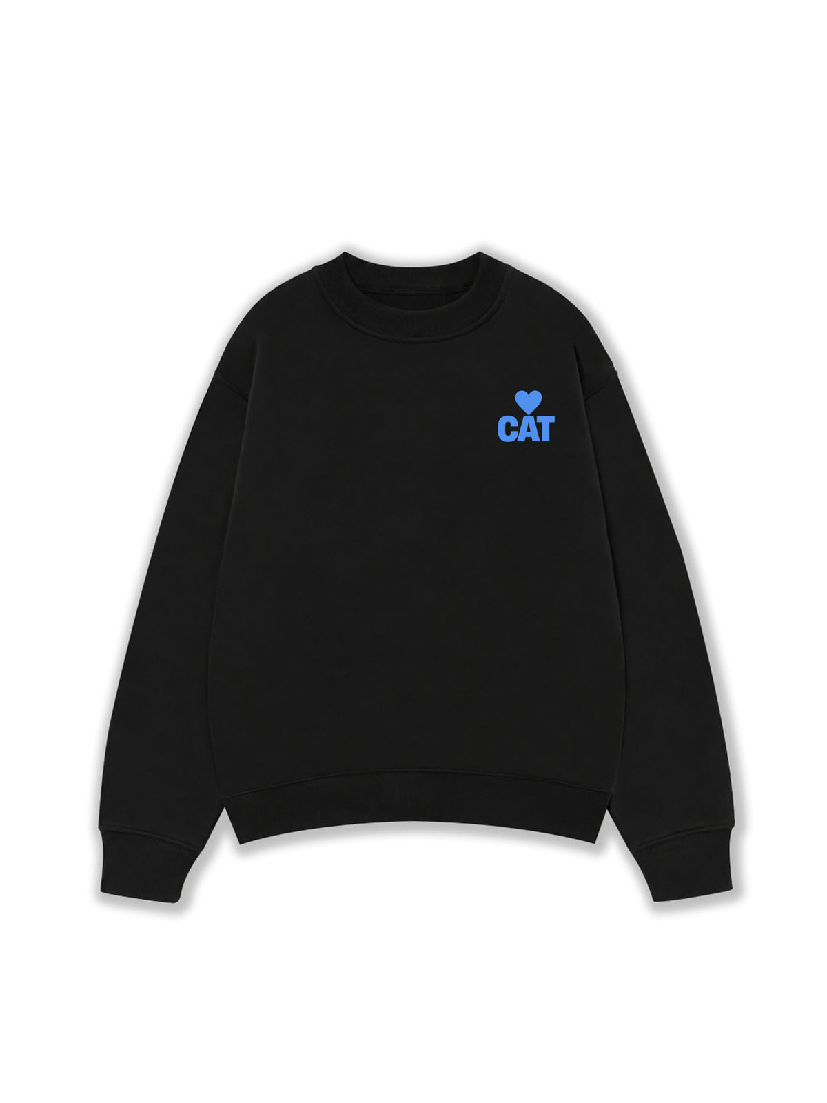 Áo Sweater Nỉ Hai Da Mèo Cười Nhiều Hơn