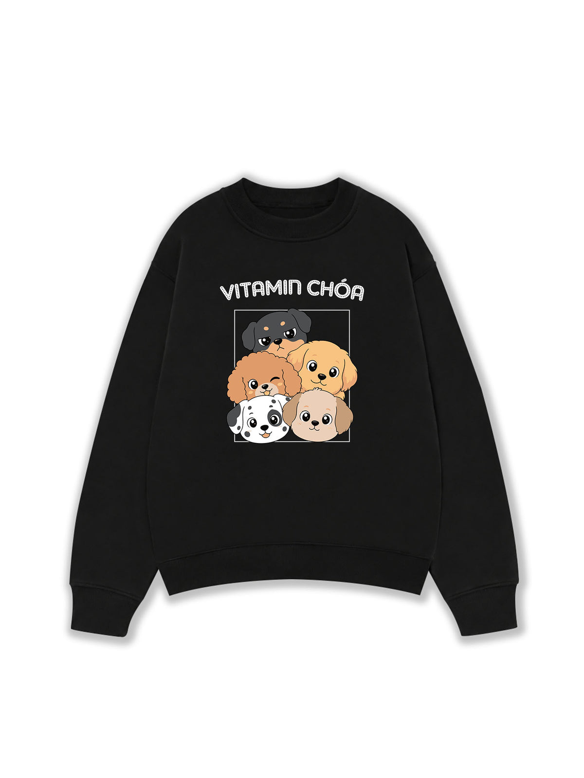 Áo Sweater Nỉ Hai Da  Vitamin Chóa