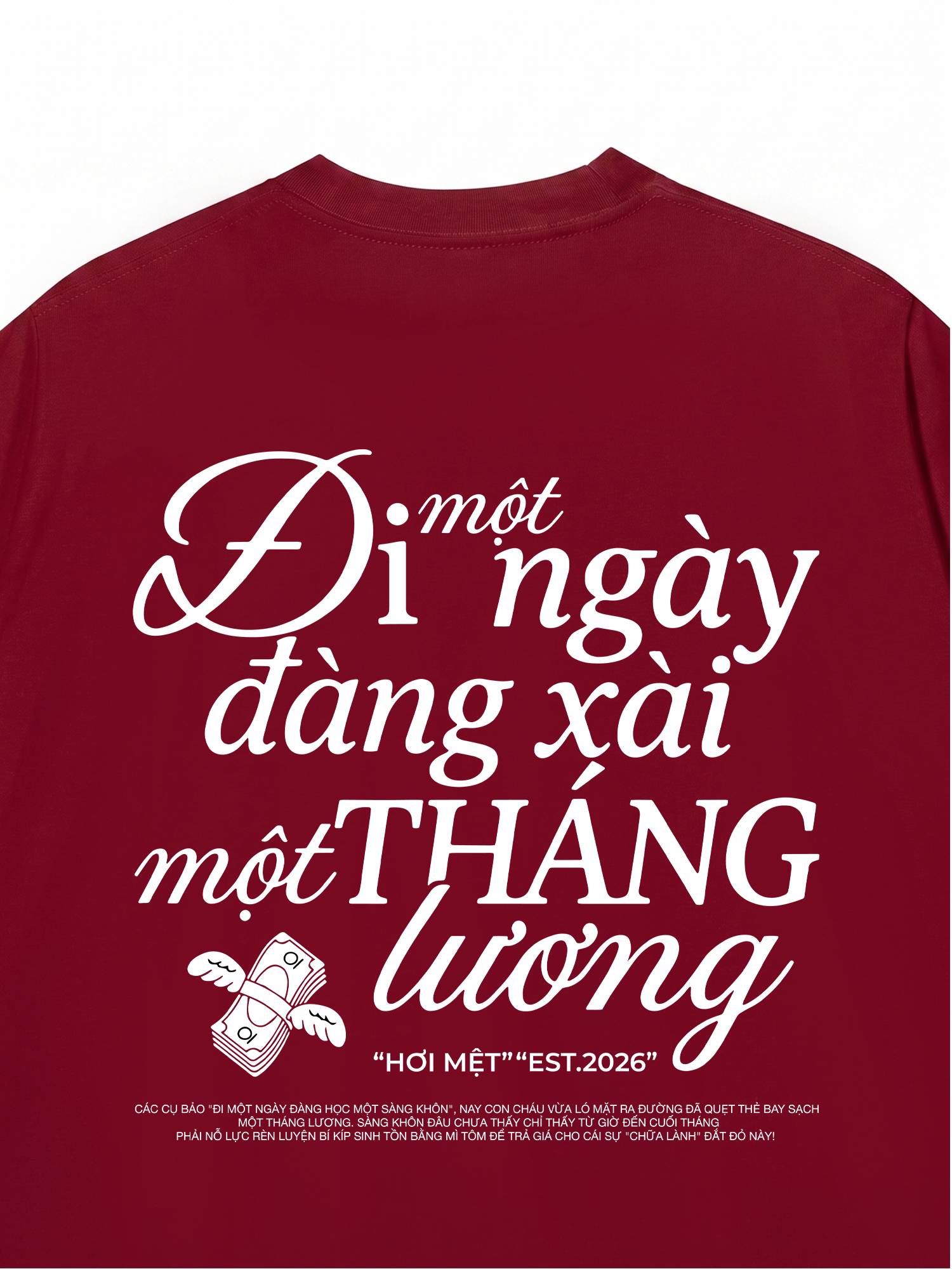 Áo Thun Relaxed Fit Đi 1 Ngày Đàng Xài 1 Tháng Lương