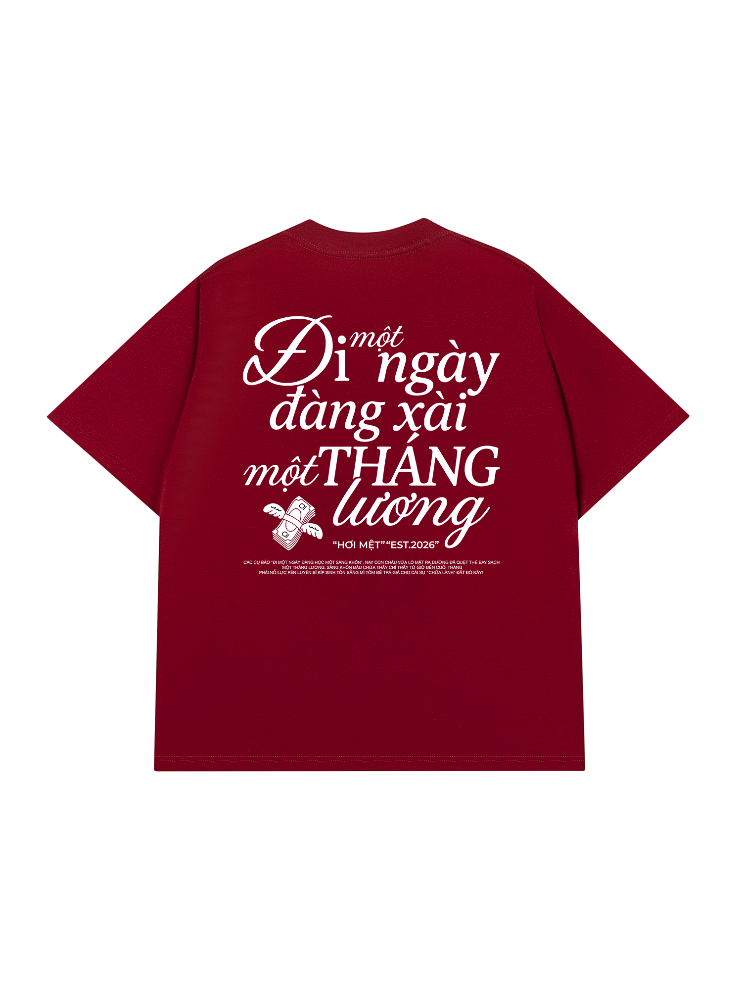 Áo Thun Relaxed Fit Đi 1 Ngày Đàng Xài 1 Tháng Lương