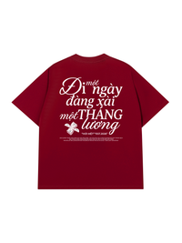 Áo Thun Relaxed Fit Đi 1 Ngày Đàng Xài 1 Tháng Lương