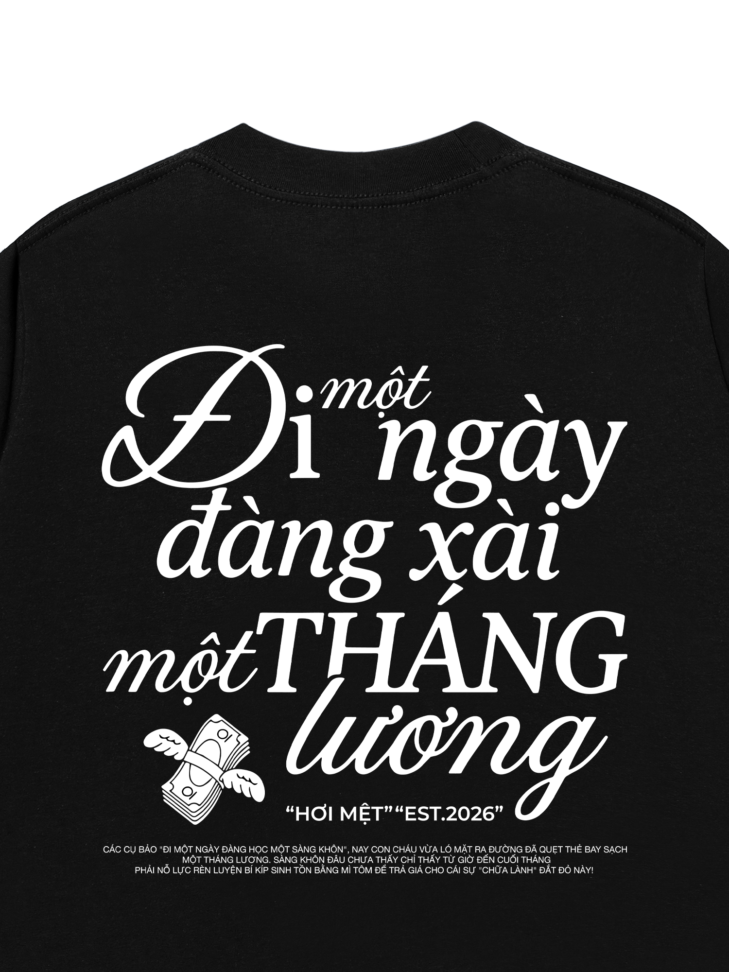 Áo Thun Relaxed Fit Đi 1 Ngày Đàng Xài 1 Tháng Lương