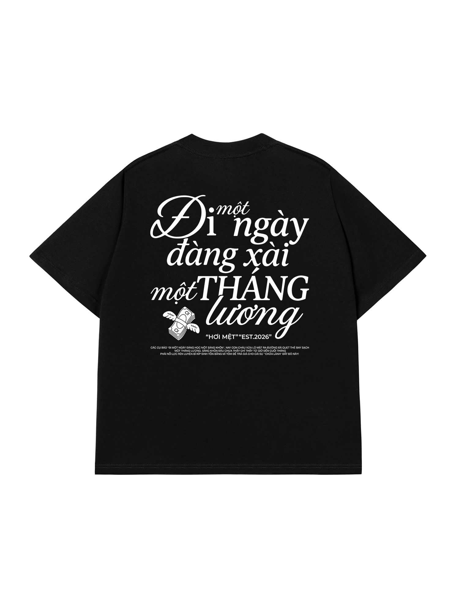 Áo Thun Relaxed Fit Đi 1 Ngày Đàng Xài 1 Tháng Lương